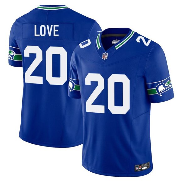 Mens or Youths Choose Julian Love Royal Blue Stitched Jersey Vapor